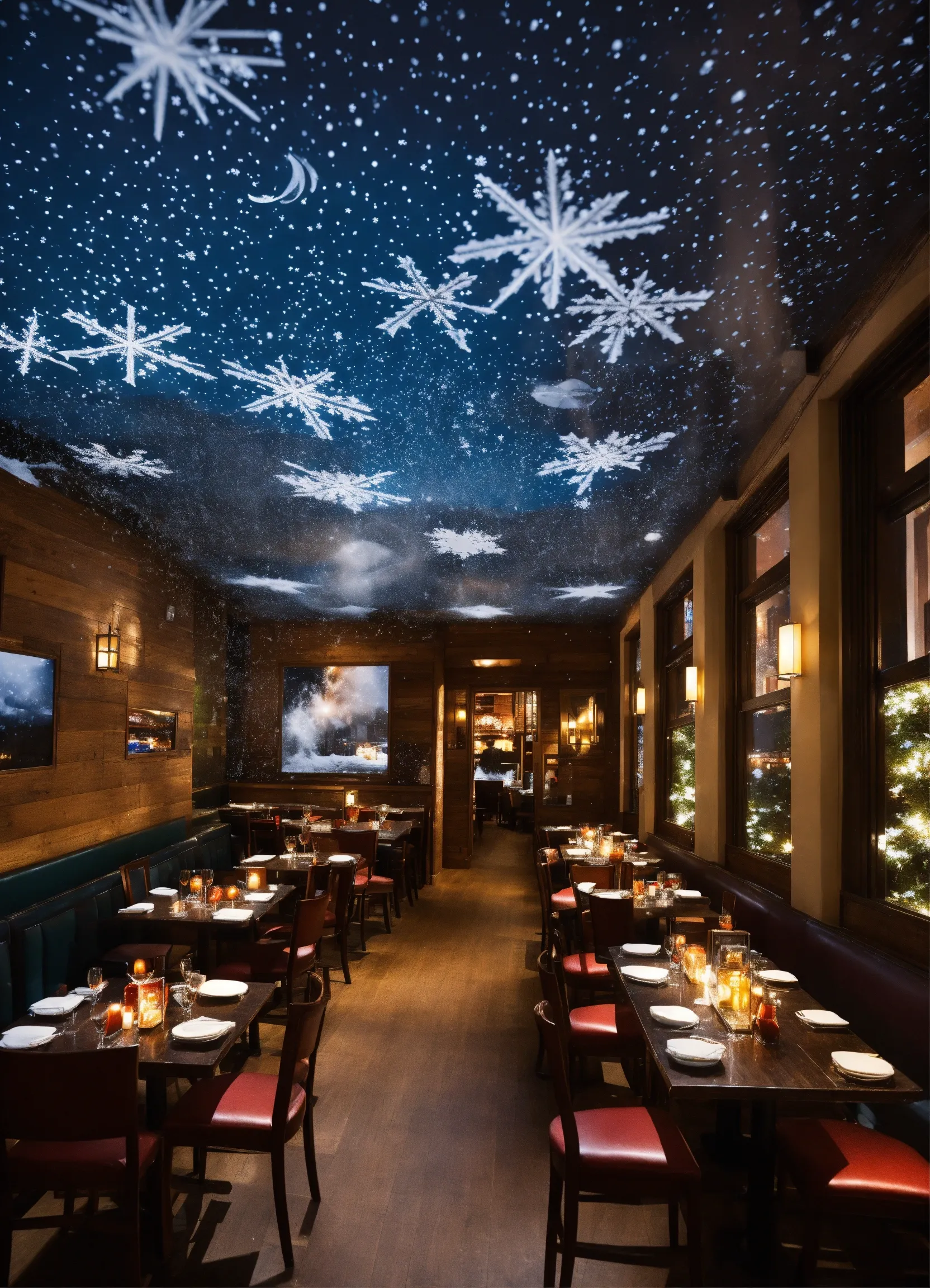 Peaceful bedroom with acoustic ceiling